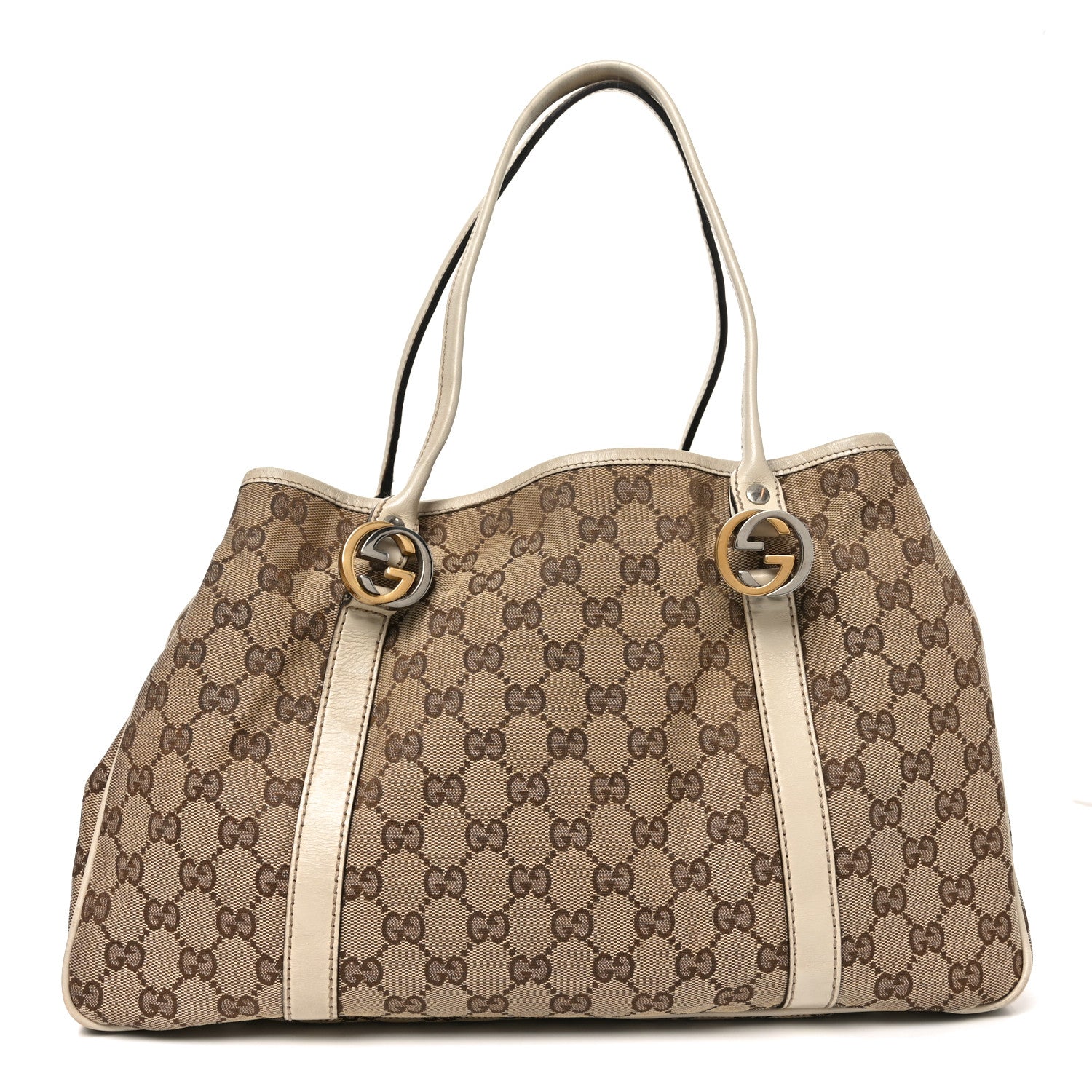 Gucci Monogram Medium Twins Tote  Off White 1 of 11