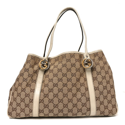 Gucci Monogram Medium Twins Tote  Off White 1 of 11