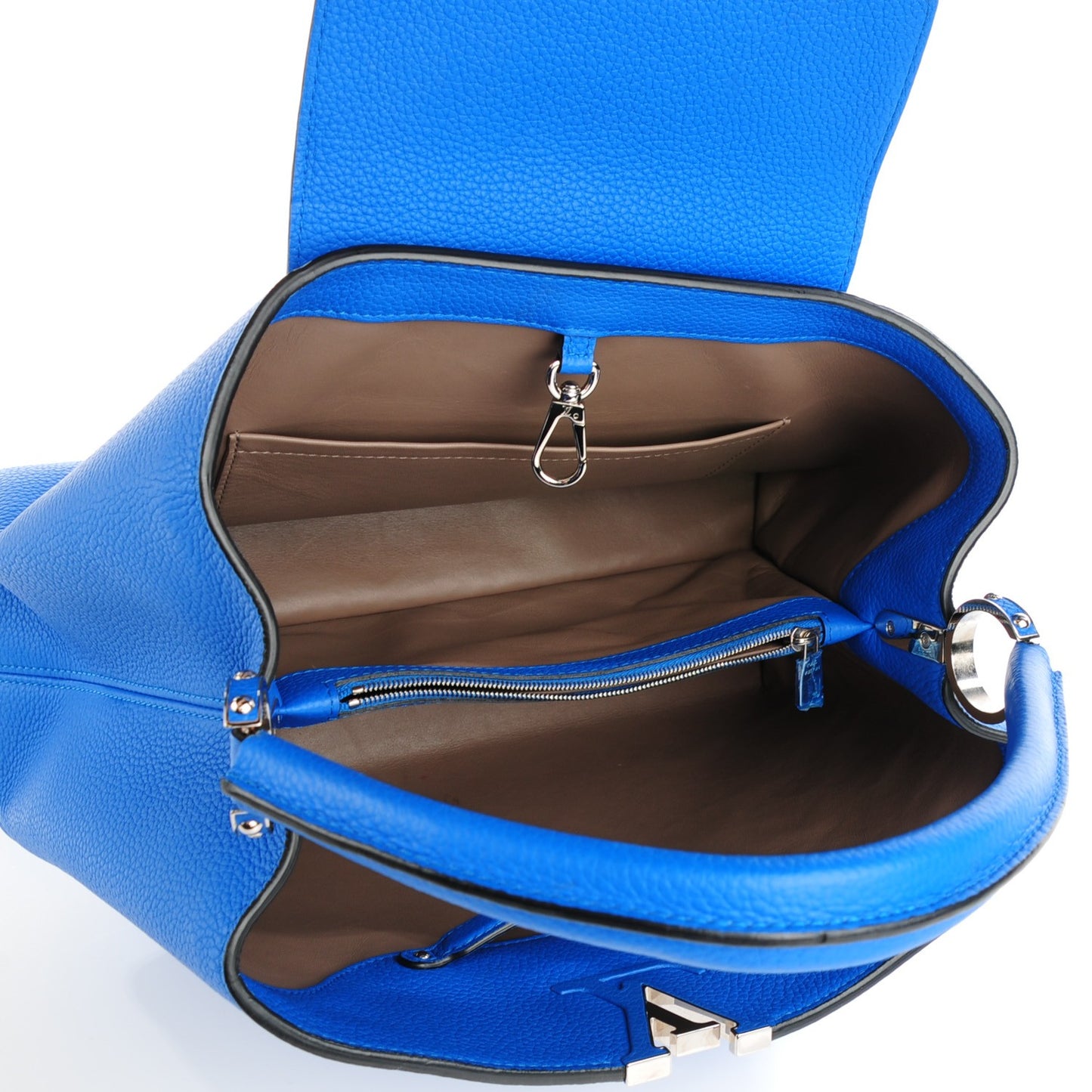 Taurillon Capucines MM Outremer