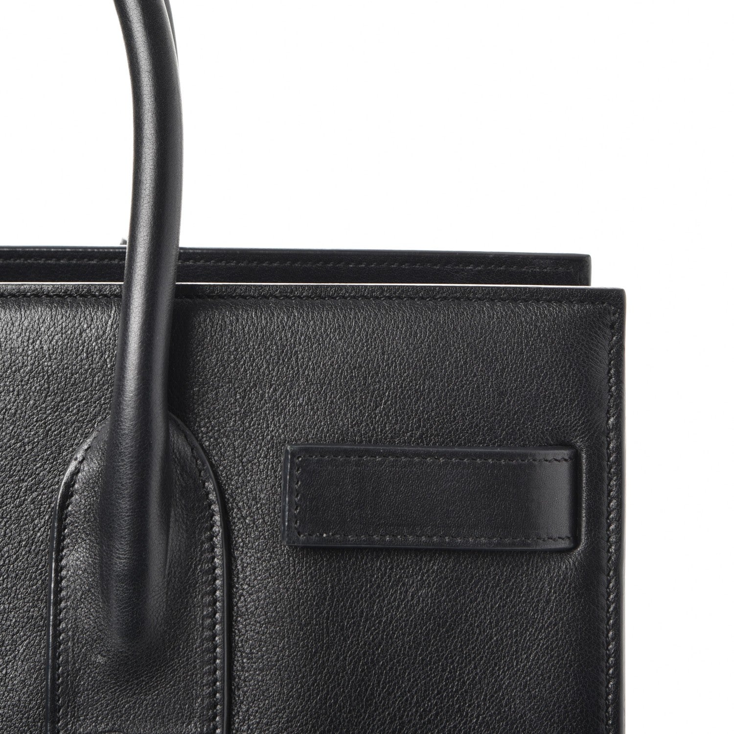 Saint Laurent Calfskin Small Sac De Jour Black 10 of 11