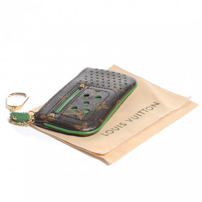 Louis Vuitton Monogram Perforated Key Pouch Green 4 of 7