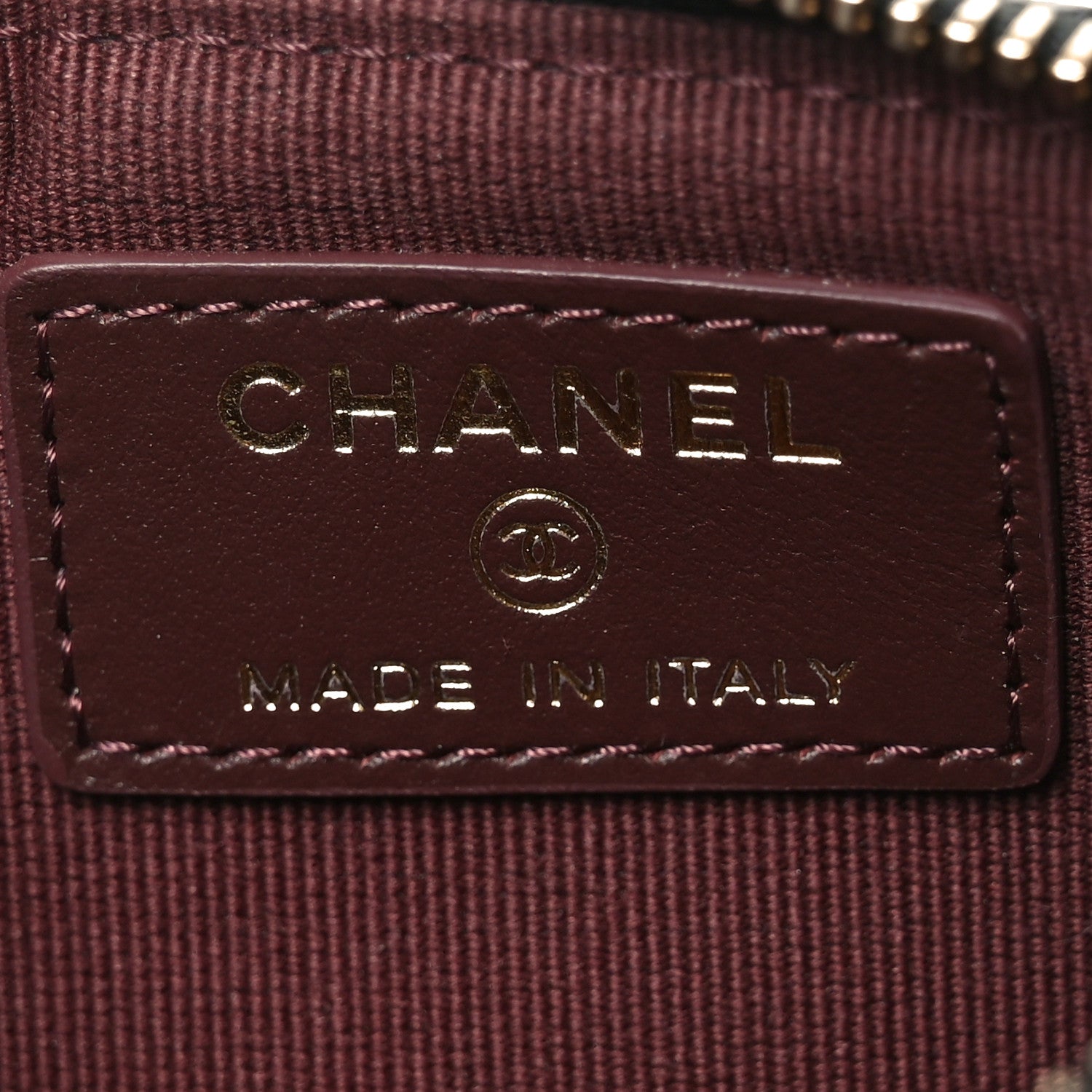 Chanel Caviar Quilted Flap Zip Card Holder Black 6 of 8