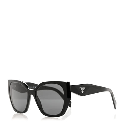 Prada Acetate Symbole Sunglasses SPR 19Z Black 1 of 8