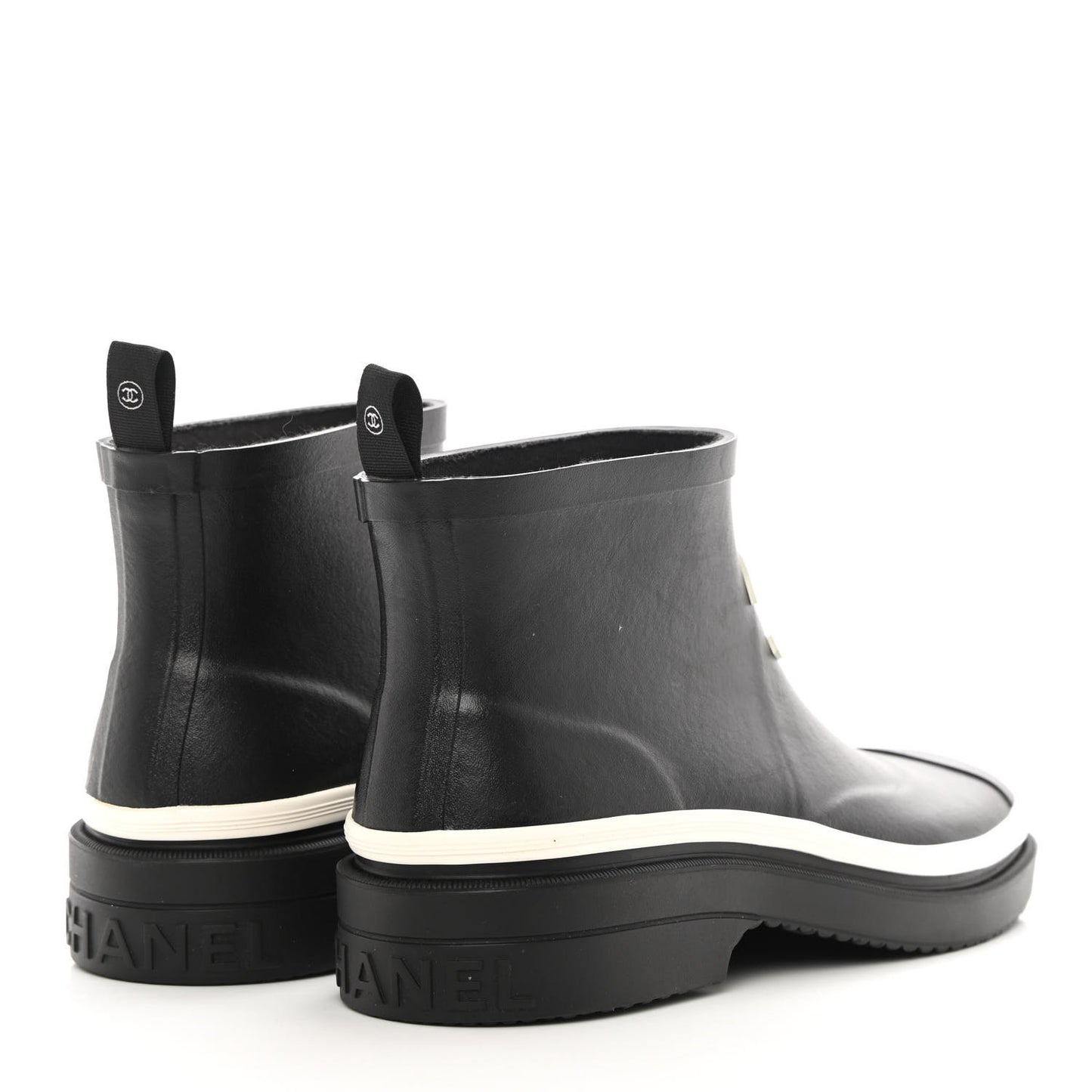 Caoutchouk CC Short Boots 39 Black