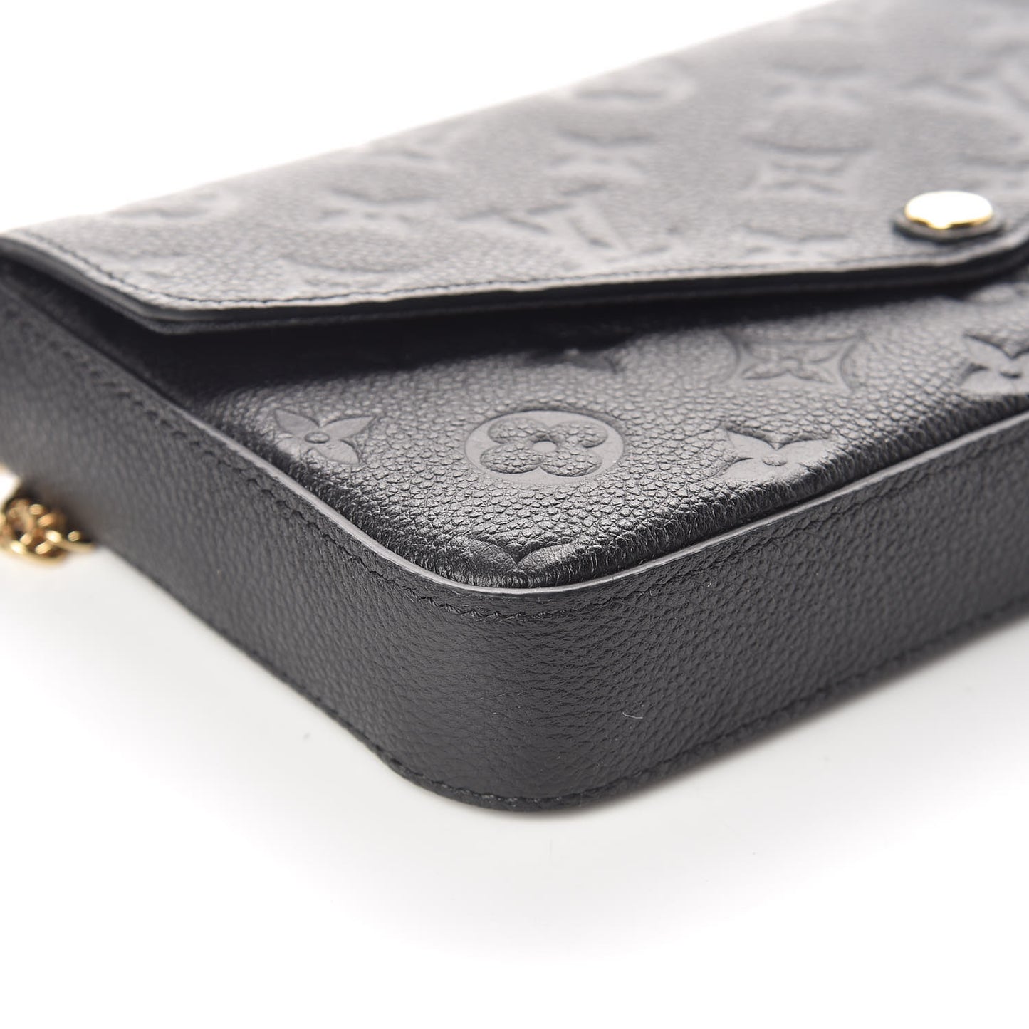 Empreinte Pochette Felicie Chain Wallet Black