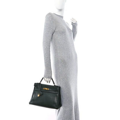 Hermes Gulliver Kelly Retourne 32 Vert Fonce 2 of 20