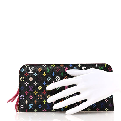 Louis Vuitton Monogram Multicolor Insolite Wallet Black Grenade 2 of 9