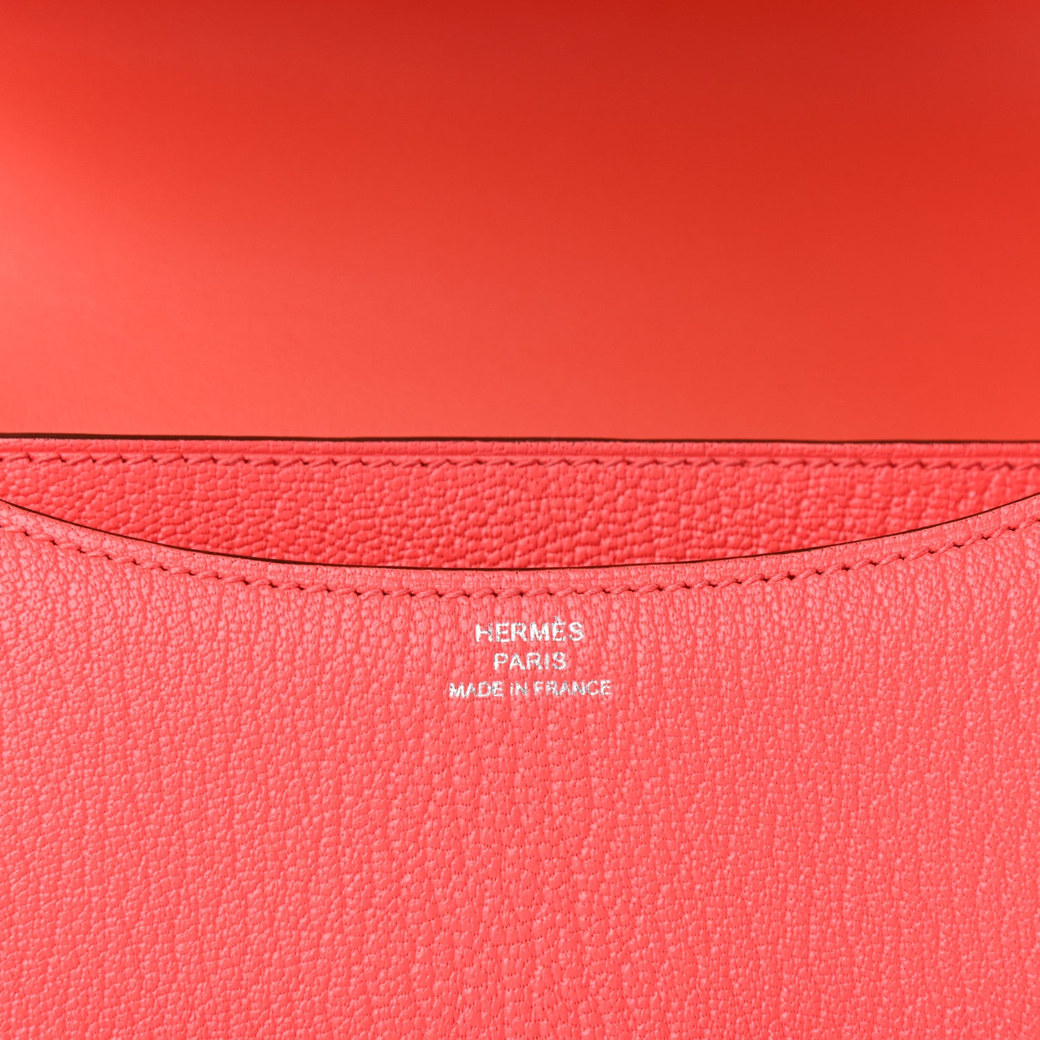 Hermes Chevre Mysore Constance 18 Rose Texas 6 of 10