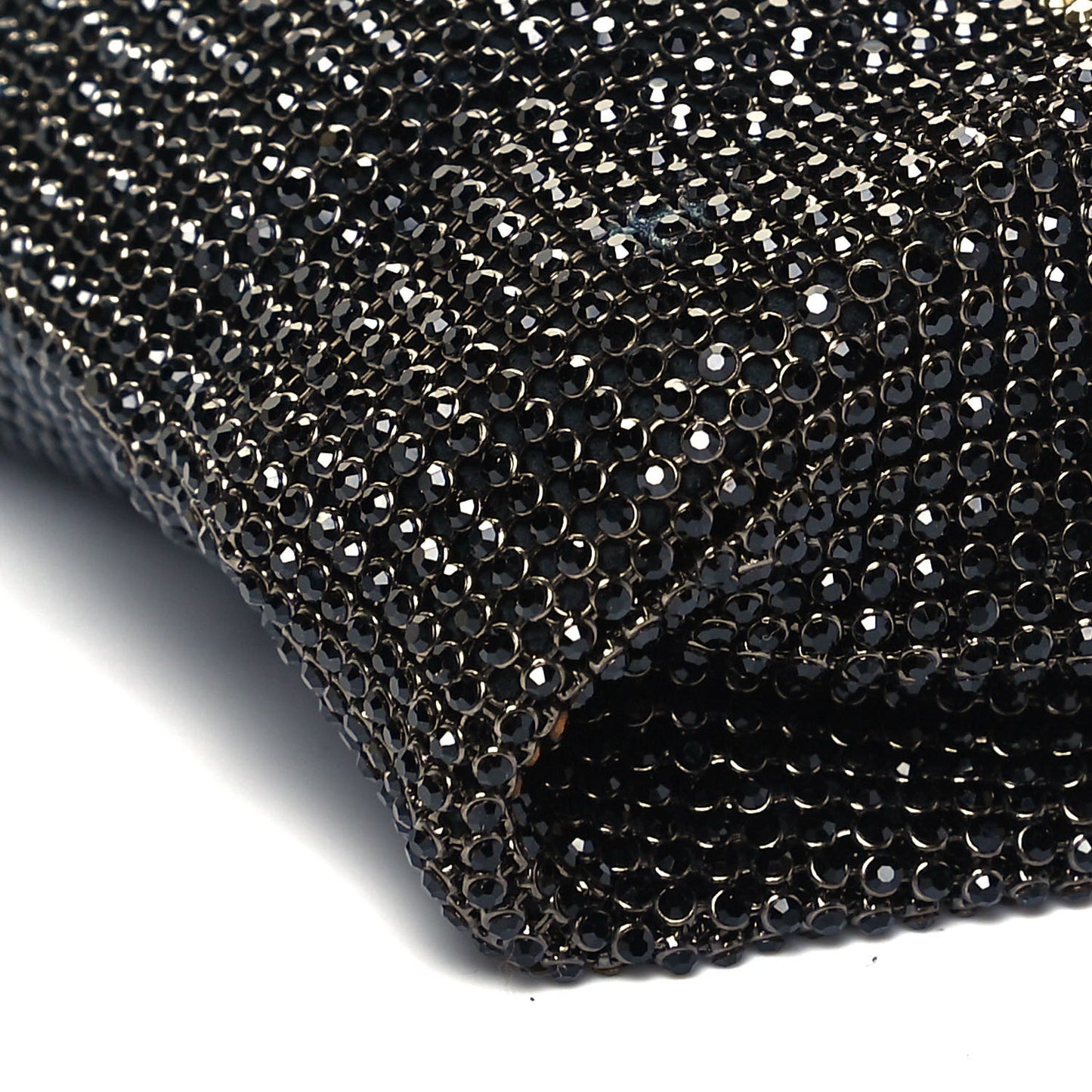Crystal Mini Wanglock Shopper Black