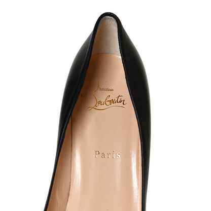 Christian Louboutin Shiny Nappa Pigalle Plato 100 Pumps 40.5 Black 9 of 10