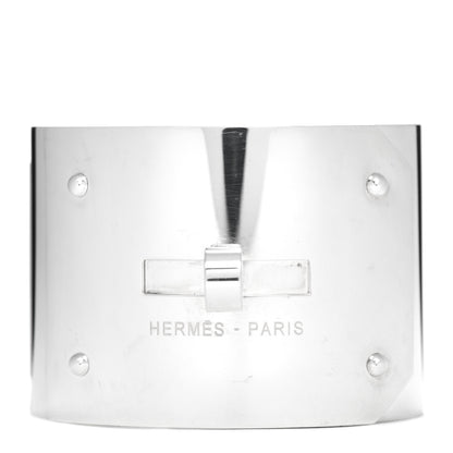 Hermes Sterling Silver GM Kelly Bracelet ST 1 of 4