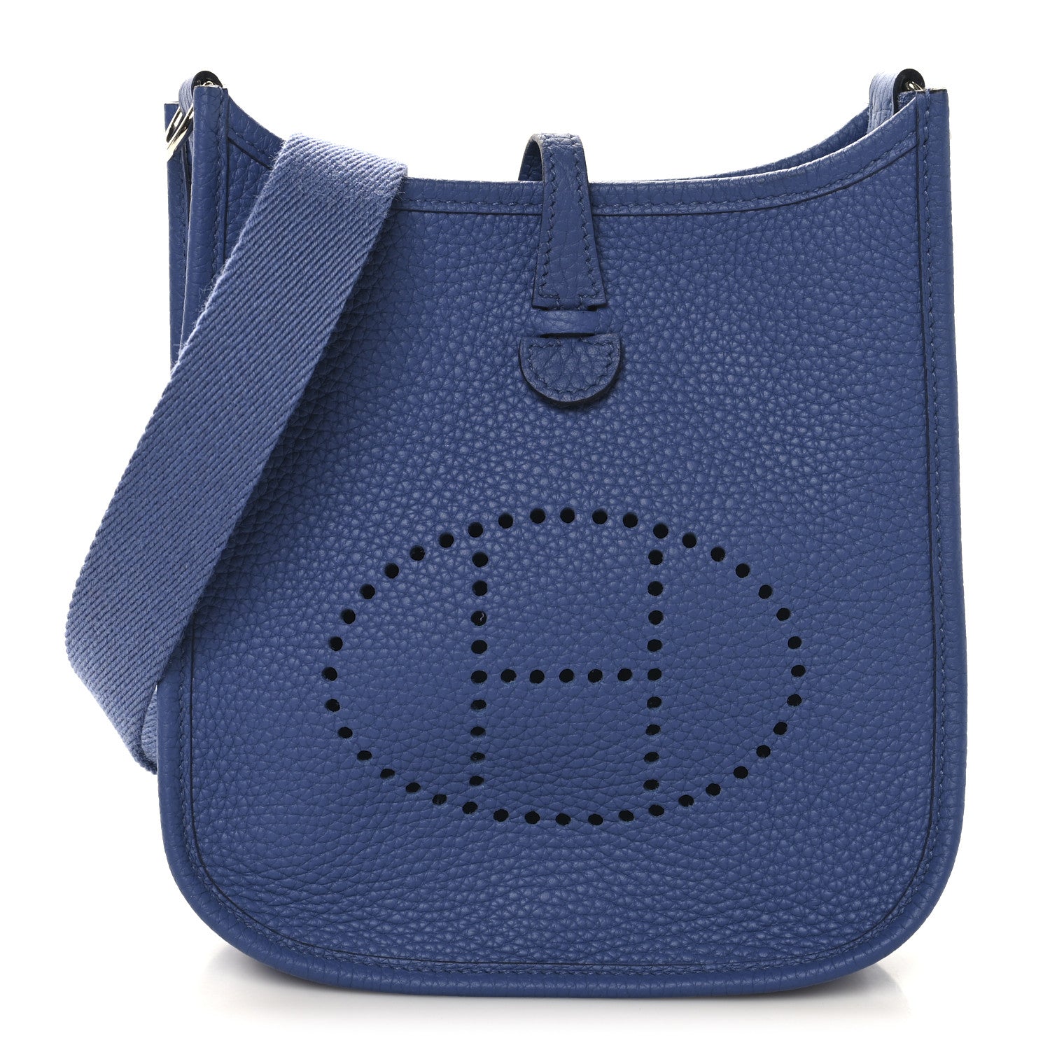 Hermes Taurillon Clemence Evelyne TPM Periwinkle 1 of 11