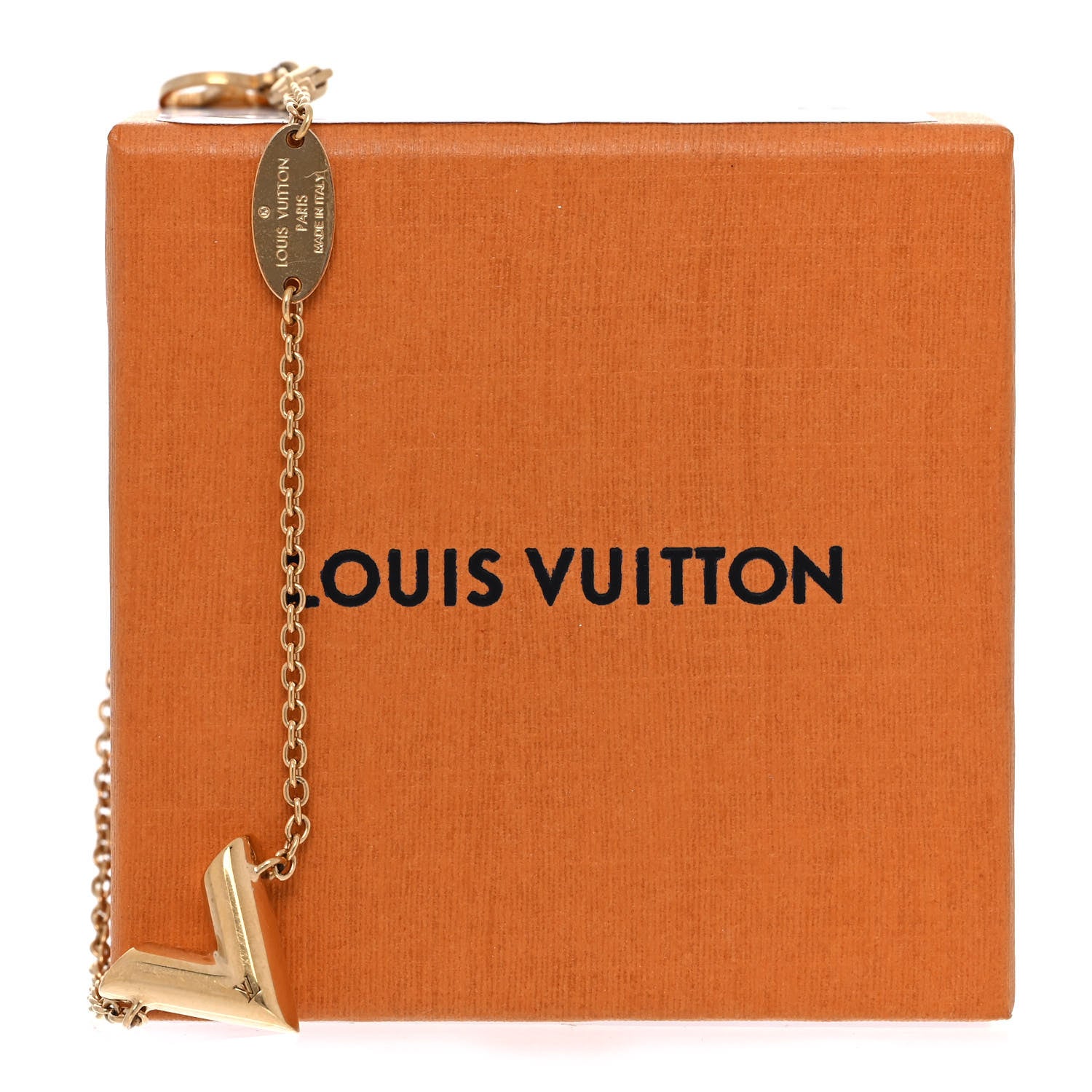 Louis Vuitton Essential V Bracelet Gold 7 of 7