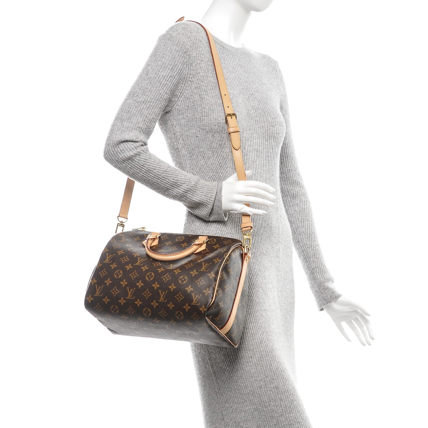 Louis Vuitton Monogram Speedy Bandouliere 30 2 of 9