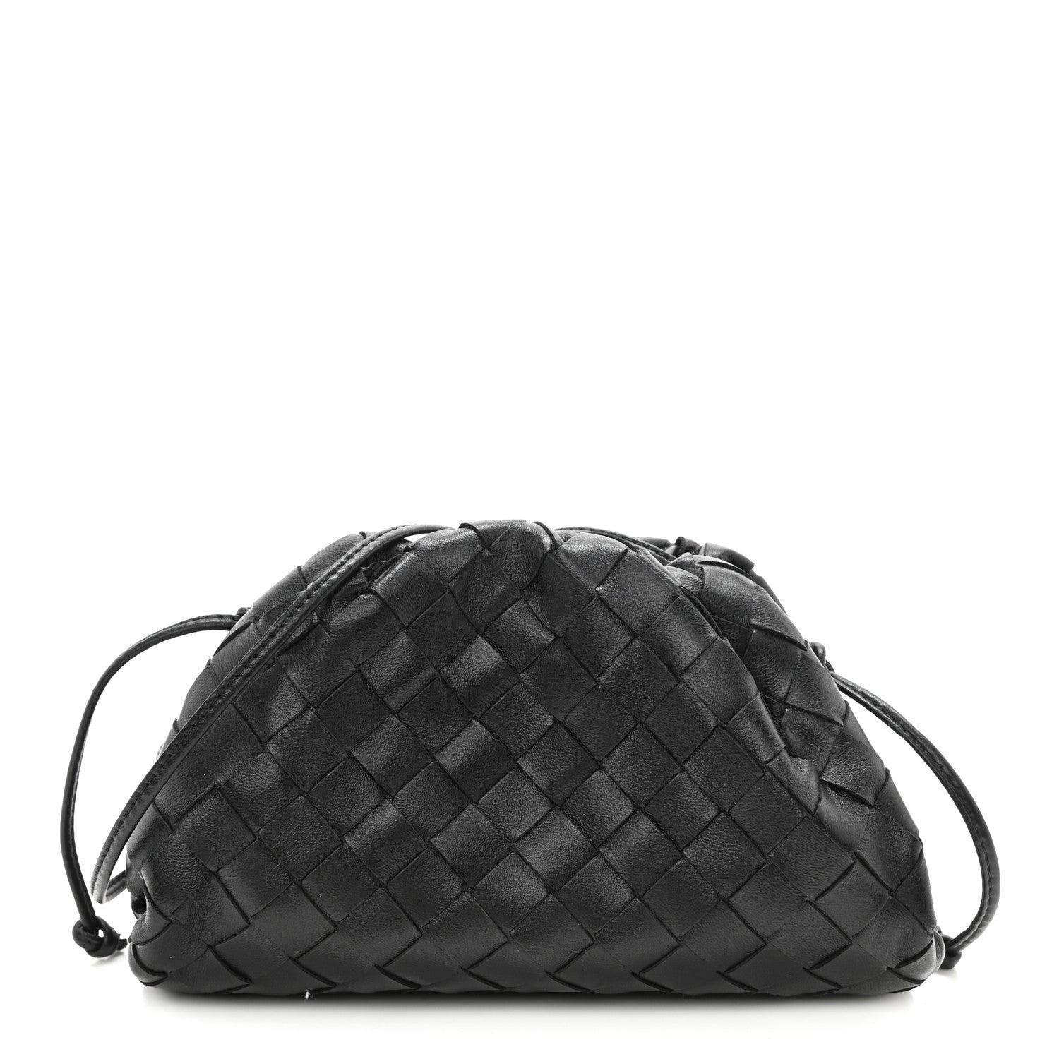 Bottega Veneta Nappa Intrecciato The Mini Pouch Black 1 of 9
