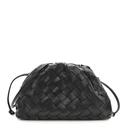 Bottega Veneta Nappa Intrecciato The Mini Pouch Black 1 of 9