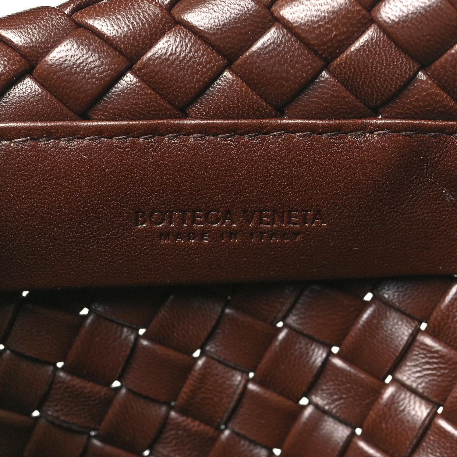 Bottega Veneta Nappa Intrecciato The Fringe Crisscross Bag Ebano 6 of 8