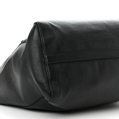 Prada Calfskin Front Pocket Tote Black 9 of 11