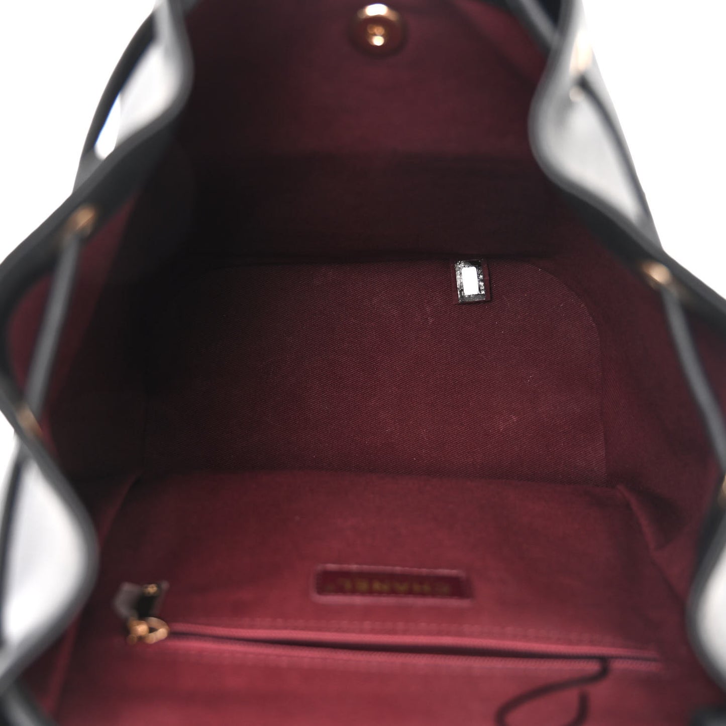 Caviar Quilted Business Affinity Backpack Black