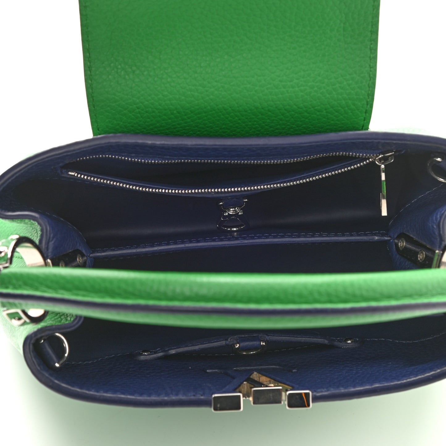 Taurillon Capucines BB Bamboo Indigo