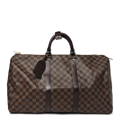 Louis Vuitton Damier Ebene Keepall 50 1 of 9