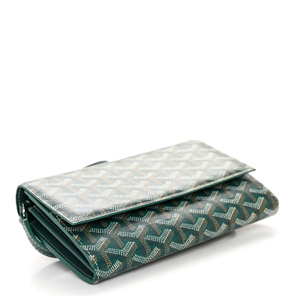 Goyard Goyardine Varenne Continental Wallet Green 4 of 9