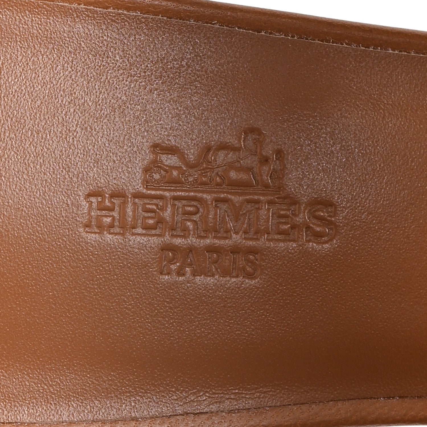 Hermes Nappa Lipari 70 Sandals 38.5 Naturel 8 of 10