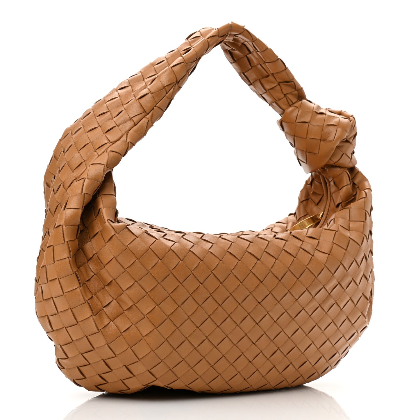 Nappa Intrecciato Small Jodie Caramel