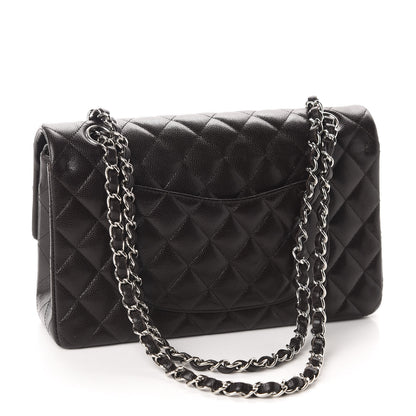Chanel Caviar Quilted Medium Double Flap Brown 3 of 10