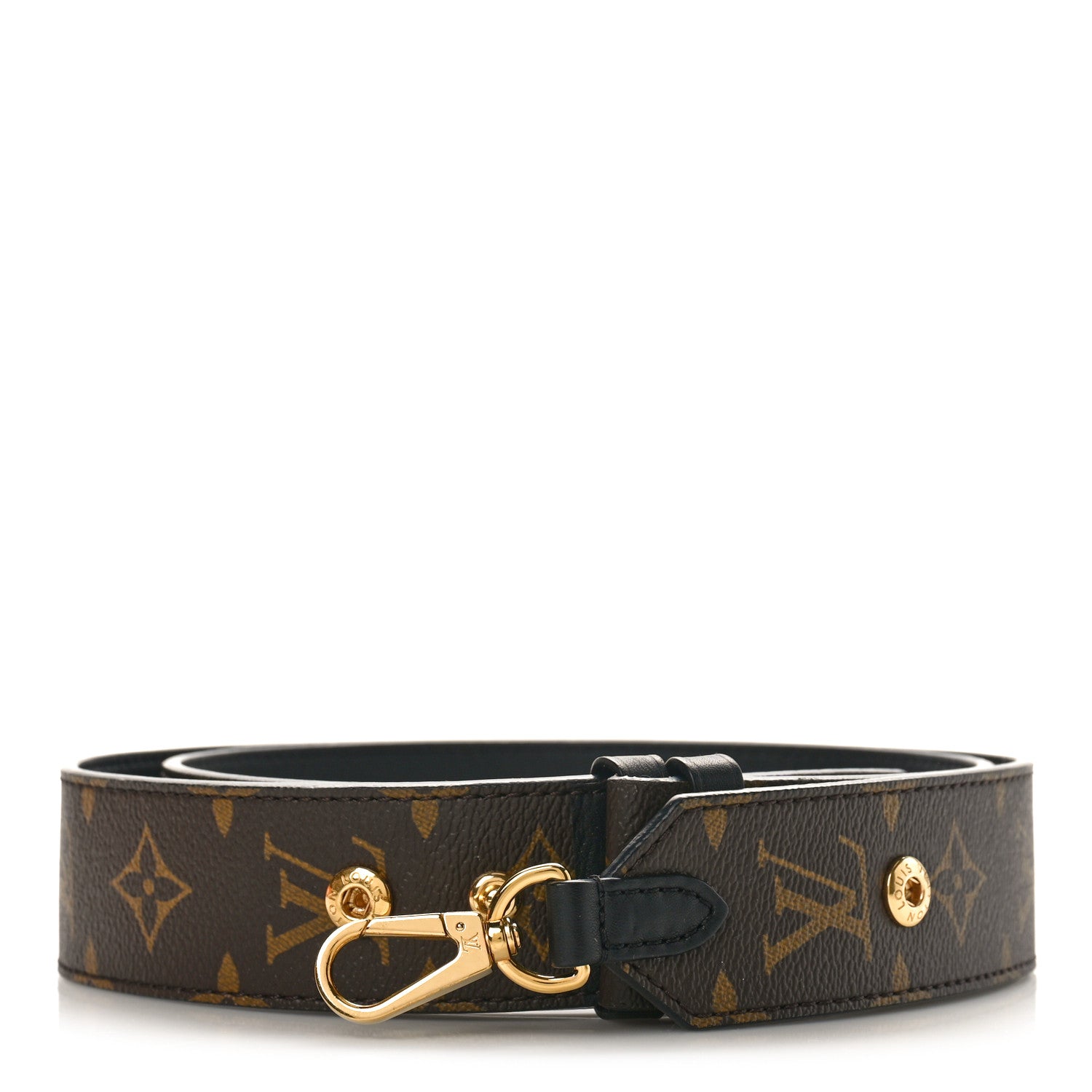 Louis Vuitton Monogram Adjustable Bandouliere Shoulder Strap Black 1 of 4