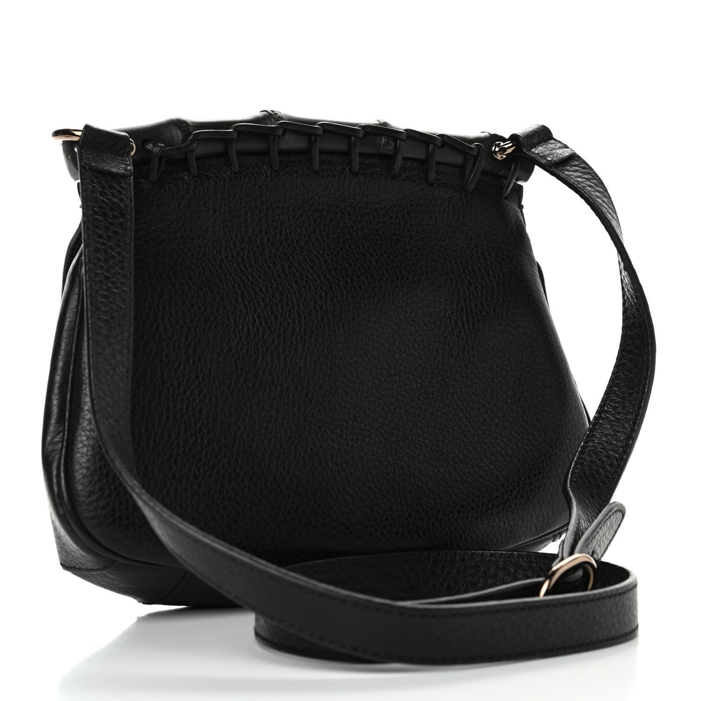 Calfskin Small Nouveau Shoulder Bag Black