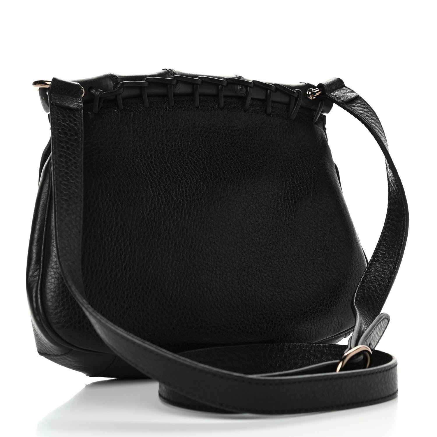 Gucci Calfskin Small Nouveau Shoulder Bag Black 2 of 4