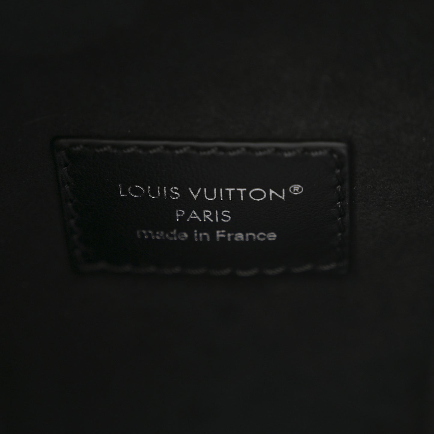 Calfskin Side Trunk MM Black