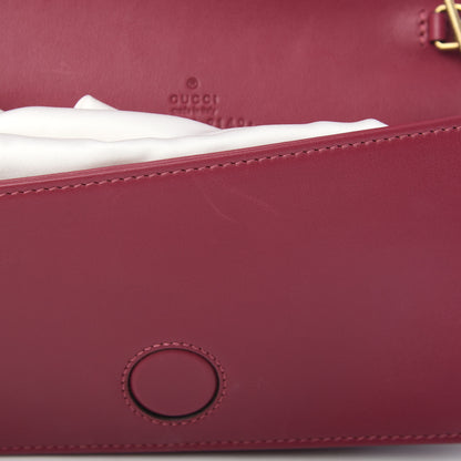 Gucci Velvet Matelasse Love Embroidered GG Marmont Mini Bag Light Raspberry Rose 13 of 13