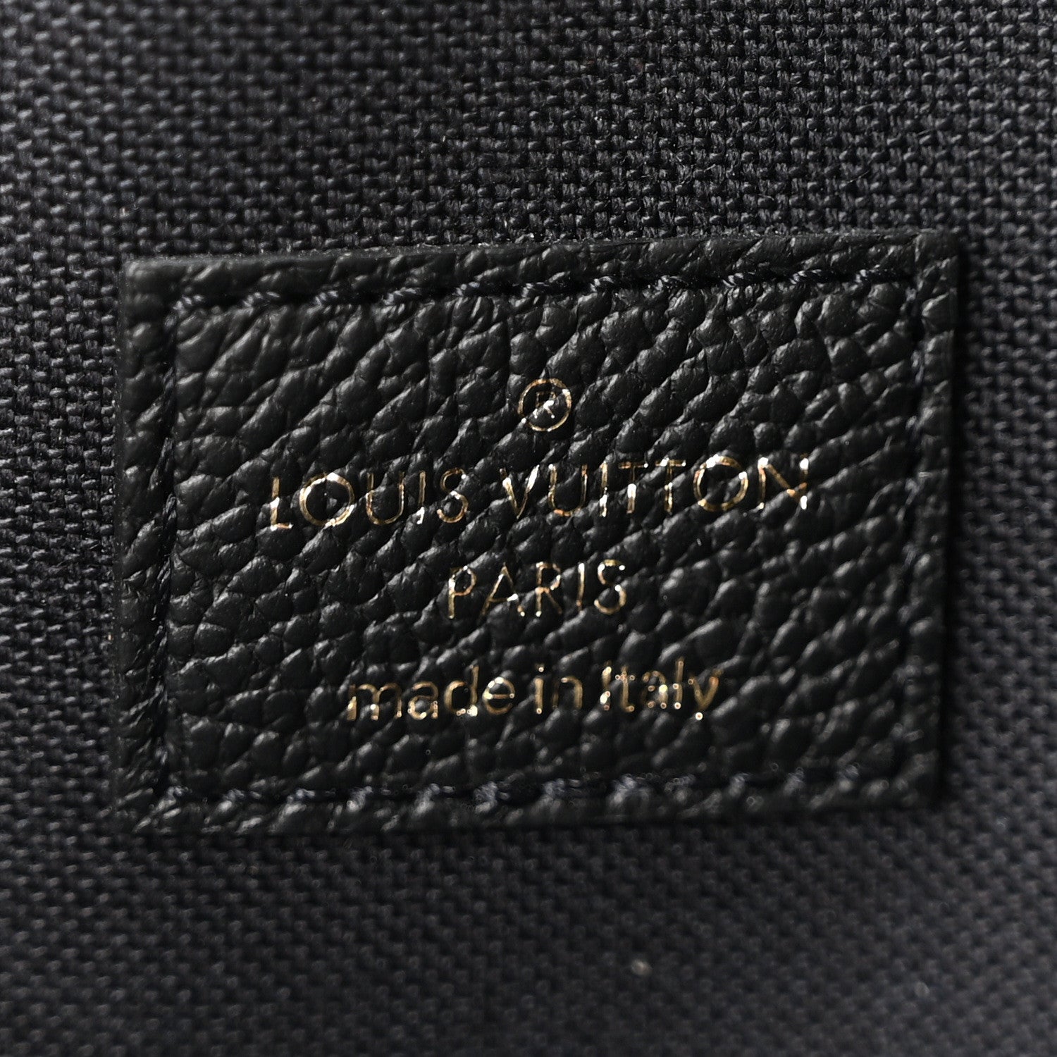 Louis Vuitton Empreinte Pochette Felicie Chain Wallet Black 6 of 10