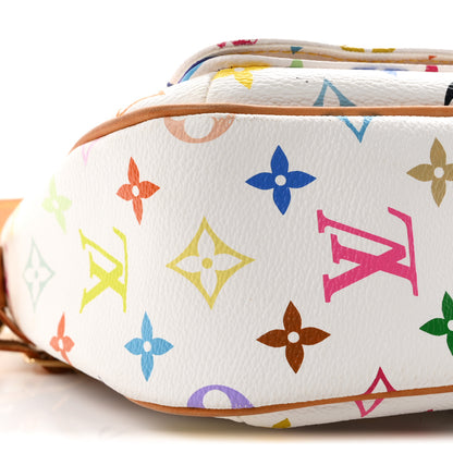 Louis Vuitton Monogram Multicolor Lodge PM White 8 of 9