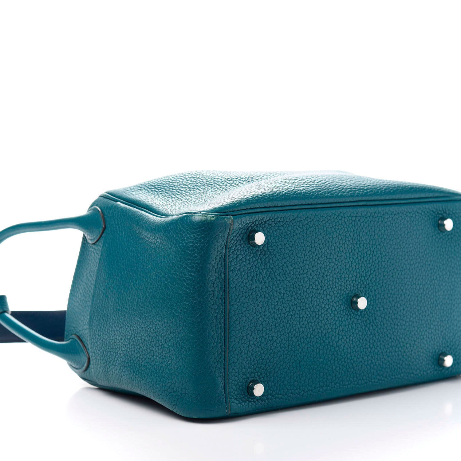 Hermes Taurillon Clemence Verso Lindy 30 Bleu Izmir Blue Saphir 6 of 12