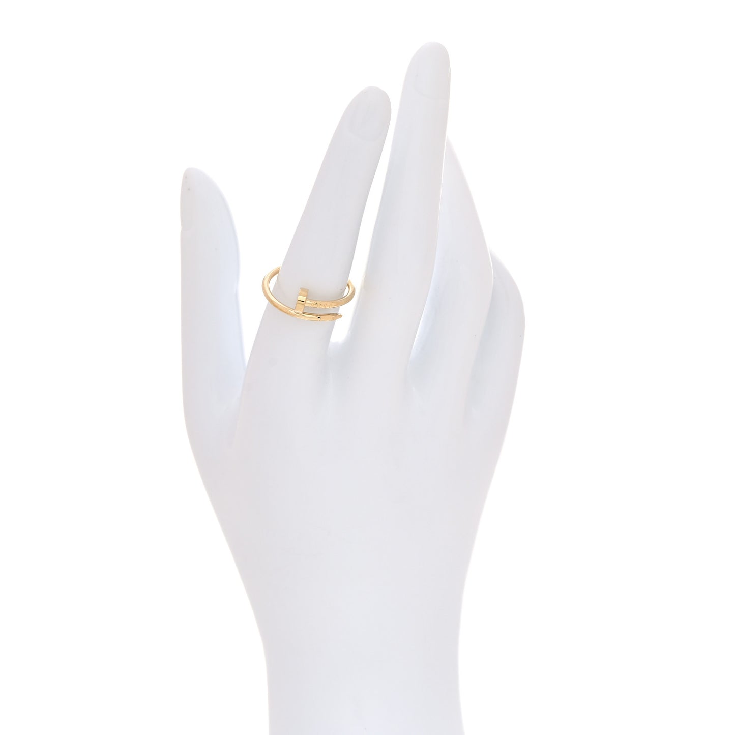 18K Yellow Gold Small Juste Un Clou Ring 55 7.25