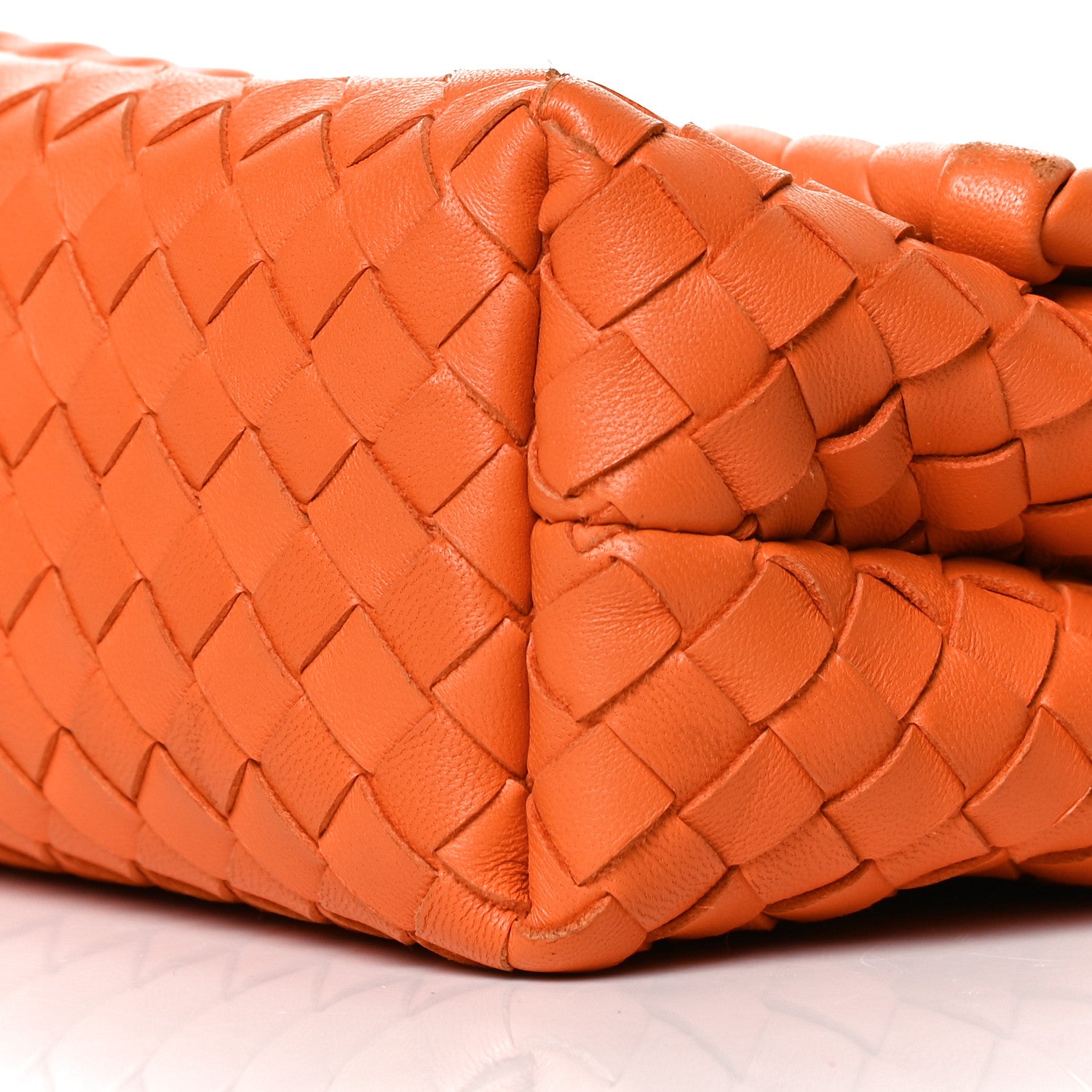 Bottega Veneta Nappa Intrecciato Small Olimpia Bag Orange 9 of 9