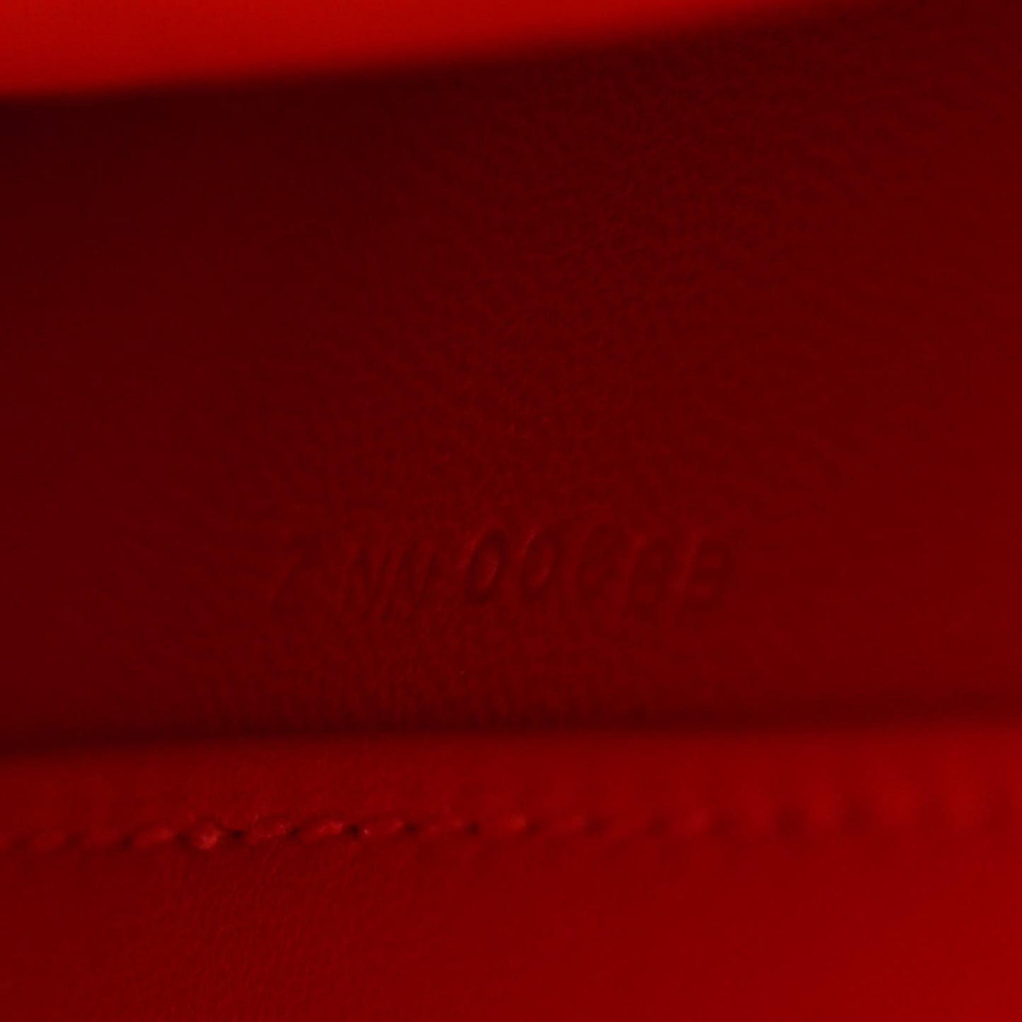 Ostrich Kelly Danse II Belt Bag Rouge Vif
