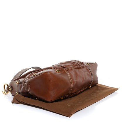 Gucci Leather Medium Jockey Hobo Brown 4 of 7