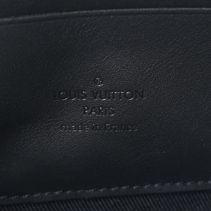 Louis Vuitton Calfskin Aerogram Alpha Wearable Wallet Black 7 of 9