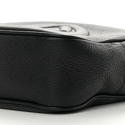 Gucci Pebbled Calfskin Small Soho Disco Bag Black 10 of 23