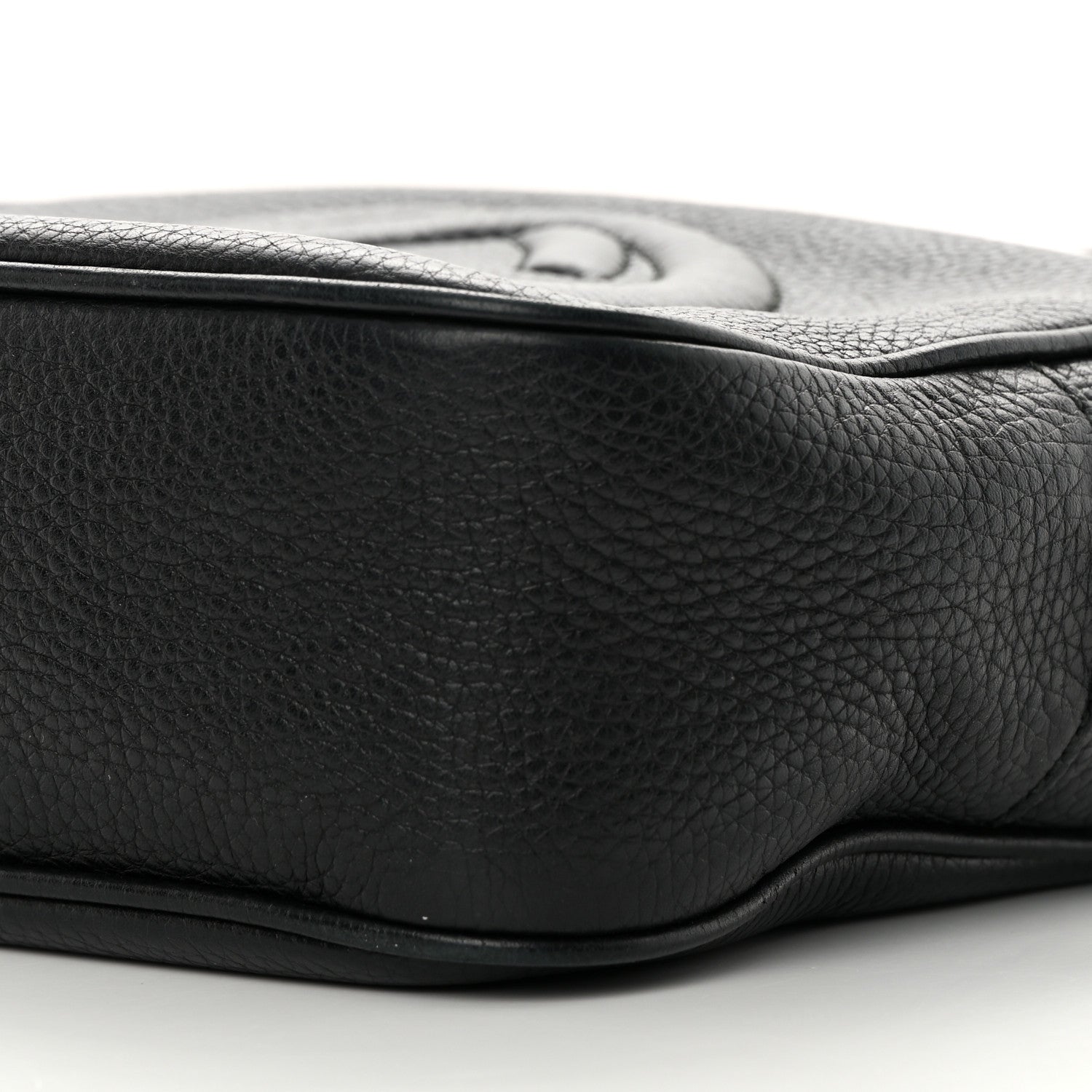 Gucci Pebbled Calfskin Small Soho Disco Bag Black 10 of 18