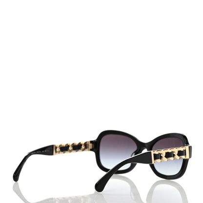Chanel Acetate Chain Sunglasses 5465-Q-A Black 4 of 8