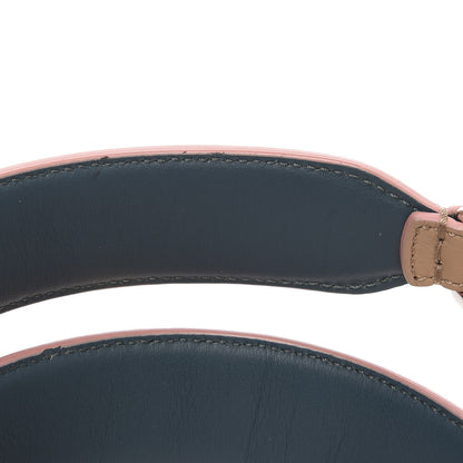 Fendi Vitello Dolce Plexiglass Bi-Color Studded Strap You Cuoio Oceano Multicolor 3 of 4