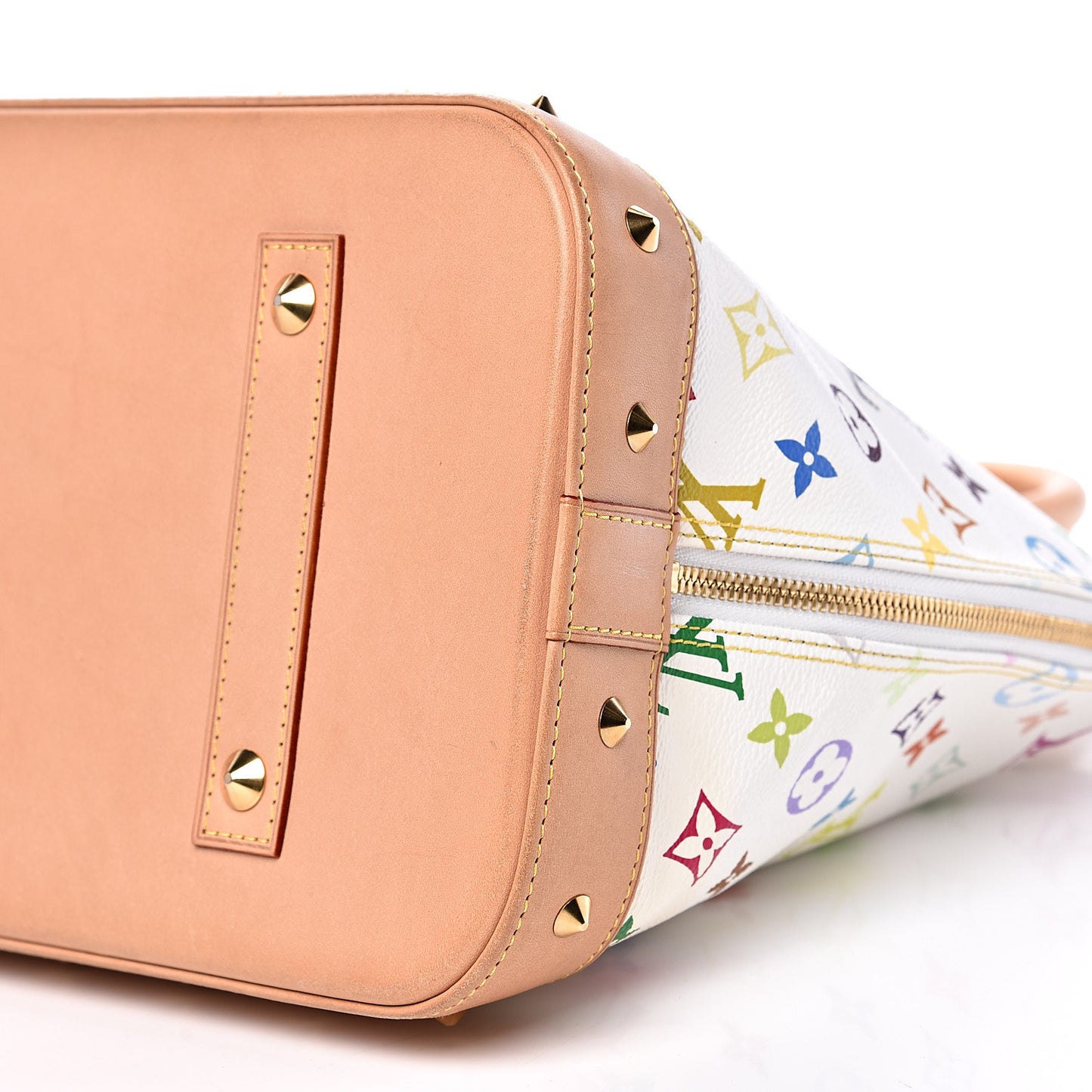 Monogram Multicolor Alma GM White