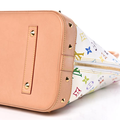 Louis Vuitton Monogram Multicolor Alma GM White 8 of 15