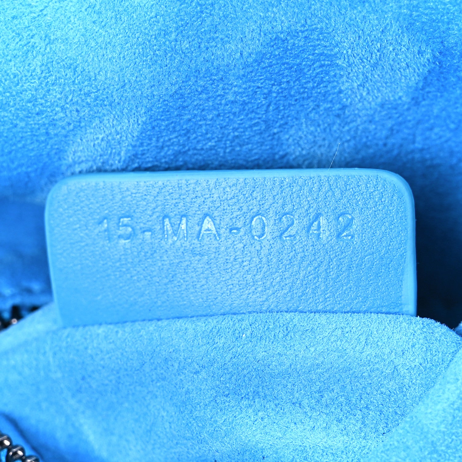 Christian Dior Lambskin Cannage Small Lady Dior Bright Blue 7 of 11