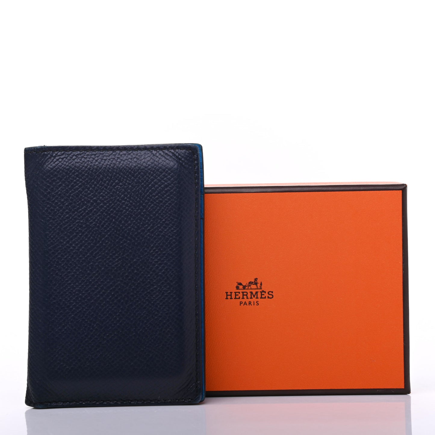 Epsom MC2 Card Holder Case Bleu Saphir Bleu Zanzibar